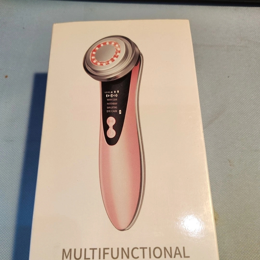 Multifunctional Pink Facial Device